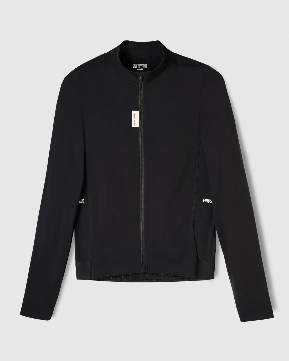 Fingercrossed Road Jersey LS Women Radtrikot langarm Black
