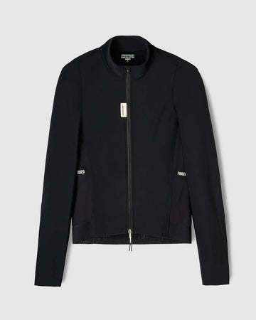 Fingercrossed Road Jersey LS Thermal Women Radtrikot langarm Black