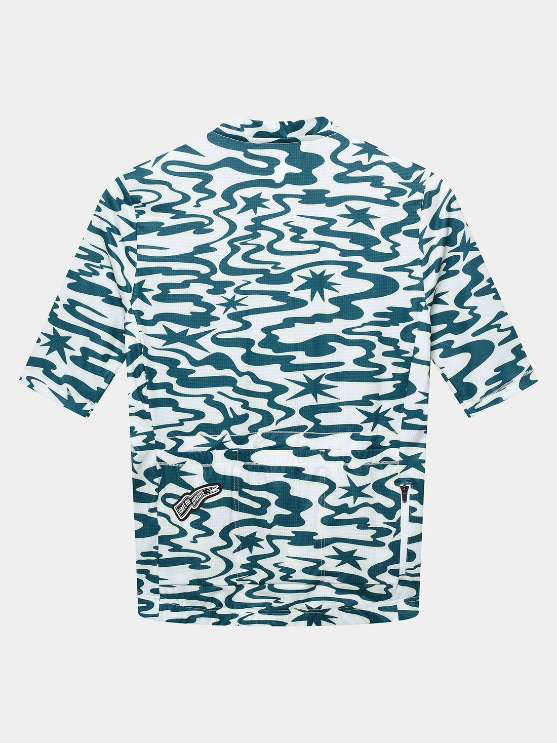 Café du Cycliste Men's Superlight Jersey Laurette Radtrikot Stars / Dark Sea