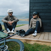 Café du Cycliste Lise Women's Insulated Jacket Fahrradjacke Carob