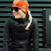 Café du Cycliste Lise Women's Insulated Jacket Fahrradjacke Black