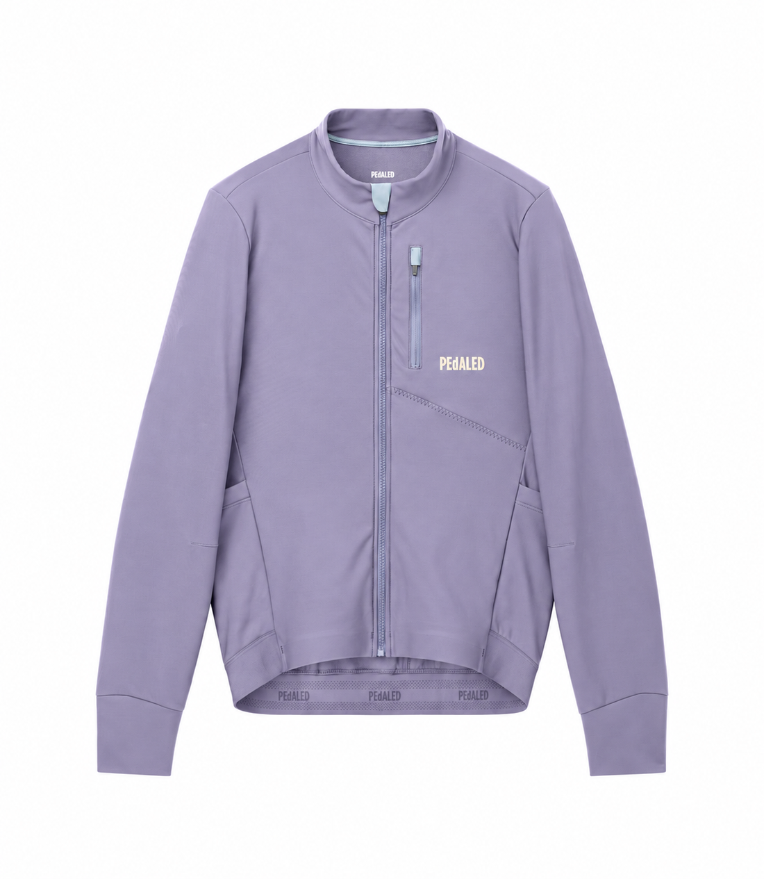 Pedaled Odyssey Women's Long Sleeve Jersey Radtrikot langarm Lilaic