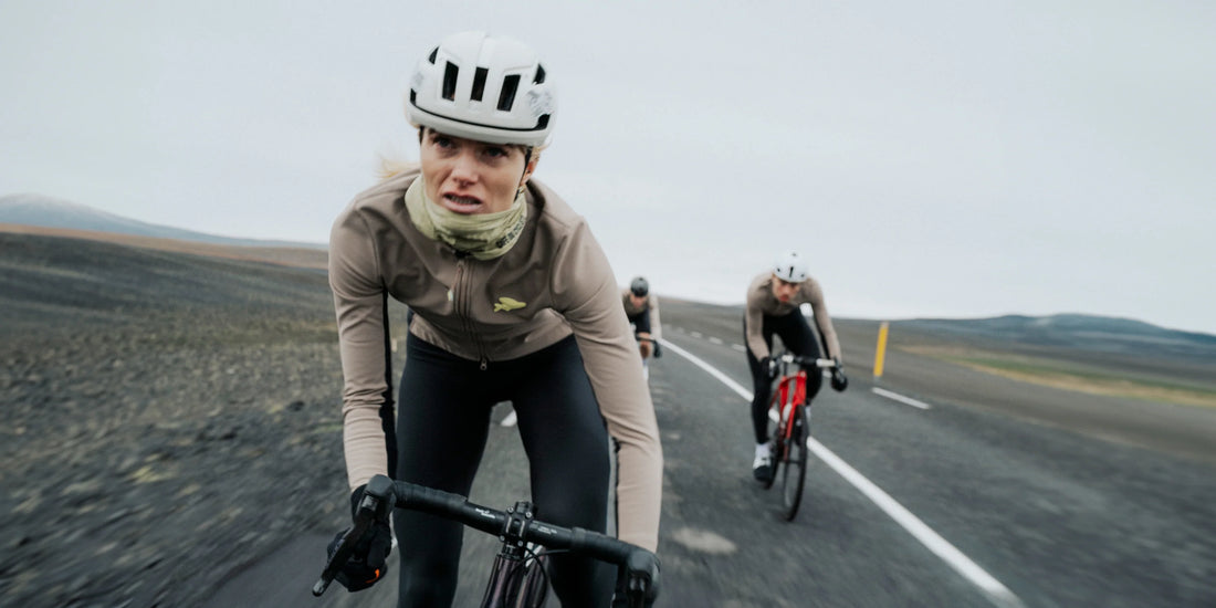 Café du Cycliste Manon Women's Softshell Jacket Fahrradjacke Oyster Grey