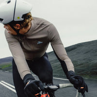 Café du Cycliste Manon Men's Softshell Jacket Fahrradjacke Oyster Grey