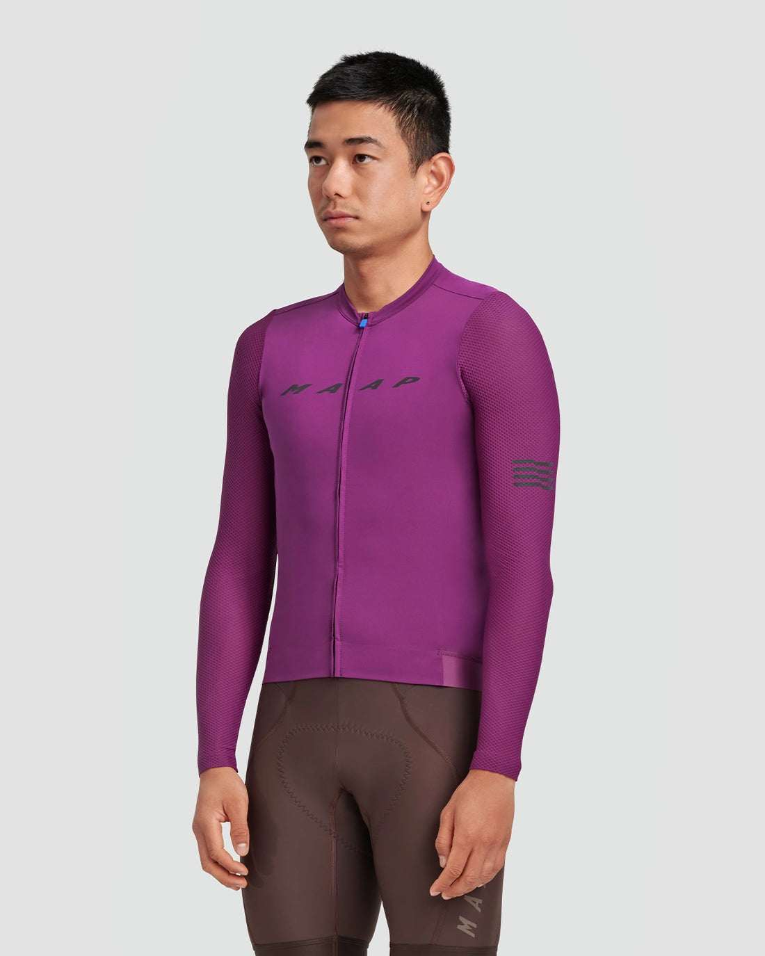 Maap Men's Evade Pro Base LS Jersey 2.0 Radtrikot langarm Violet