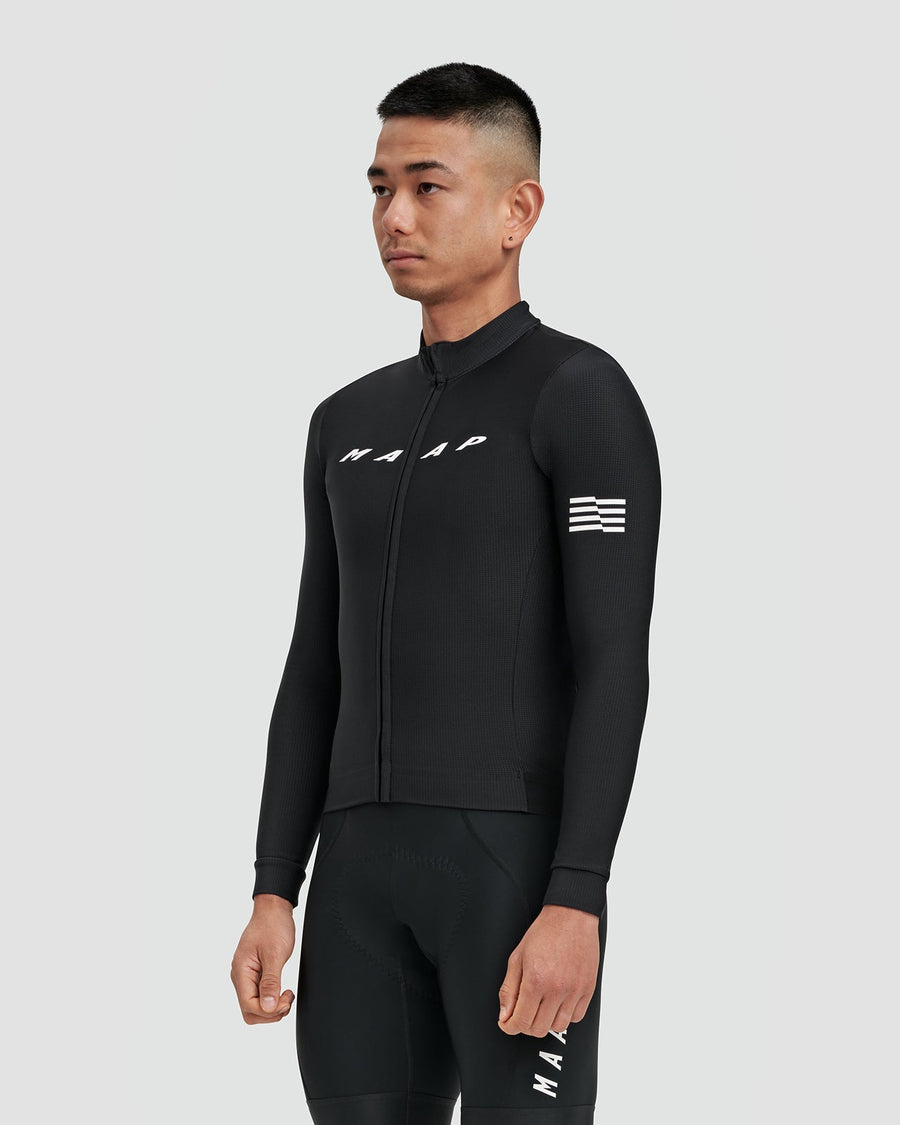 Maap Men's Evade Thermal LS Jersey 2.0 Radtrikot langarm Black