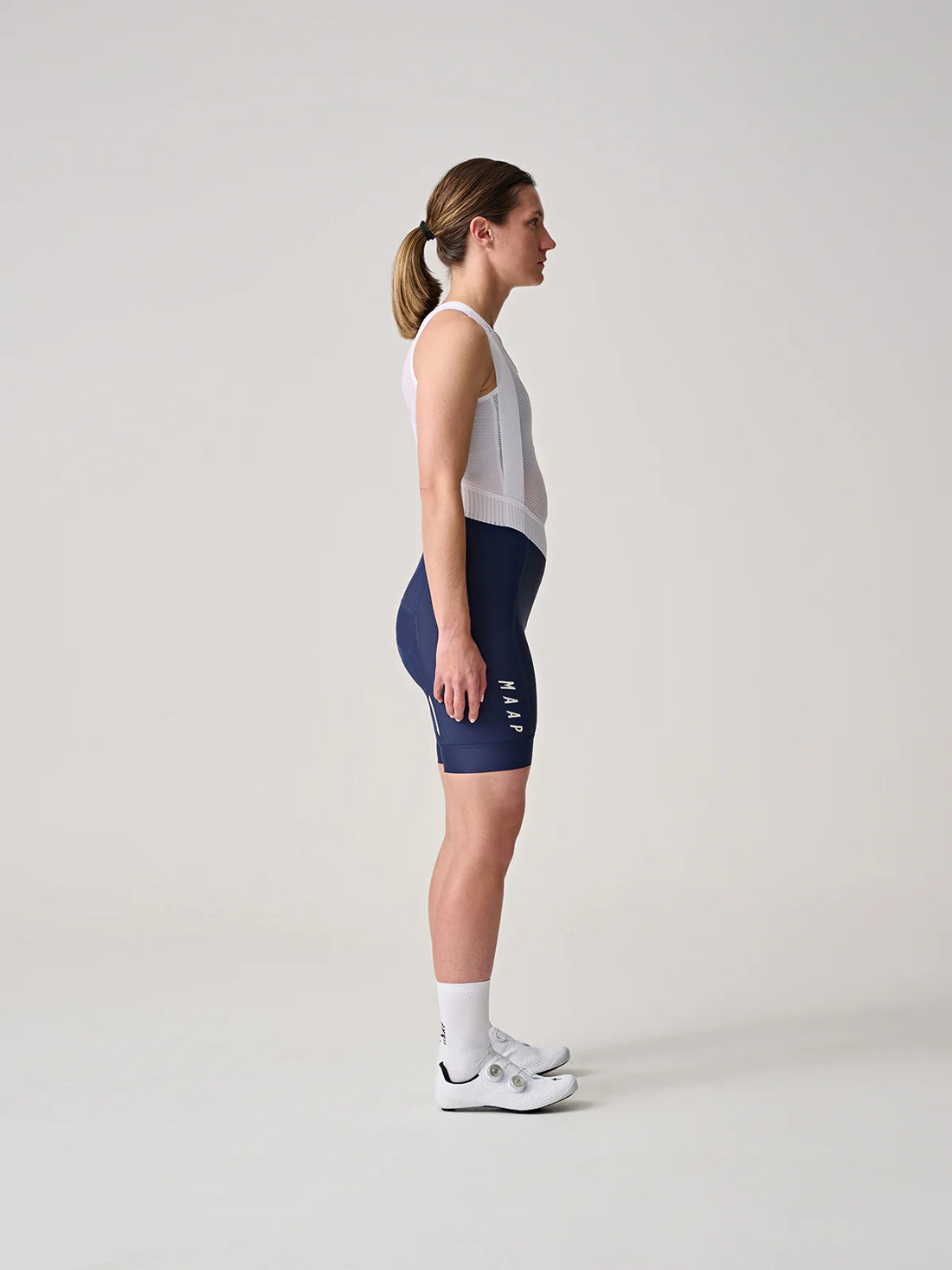 Maap Women’s Short Team Bib Evo Radhose Navy/White