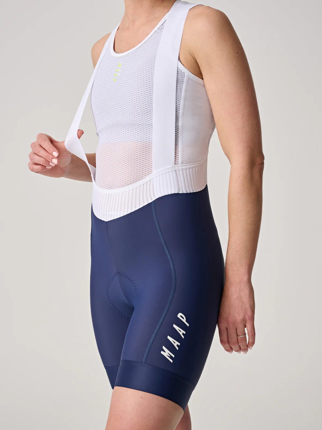 Maap Women’s Short Team Bib Evo Radhose Navy/White