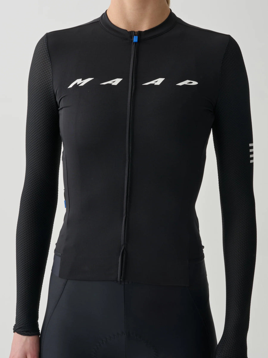 Maap Women's Evade Pro Base Long Sleeve Jersey 2.0 Radtrikot langarm Black