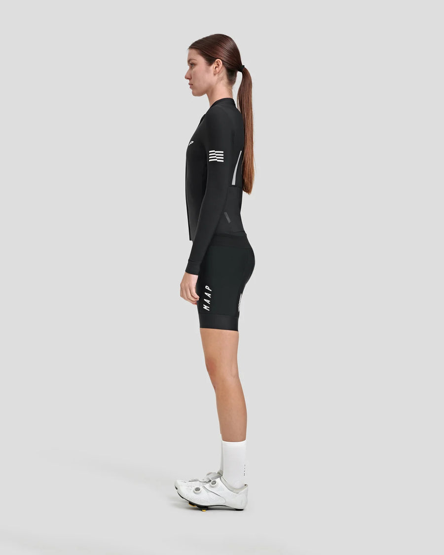 Maap Women's Evade Thermal LS Jersey 2.0 Radtrikot langarm Black