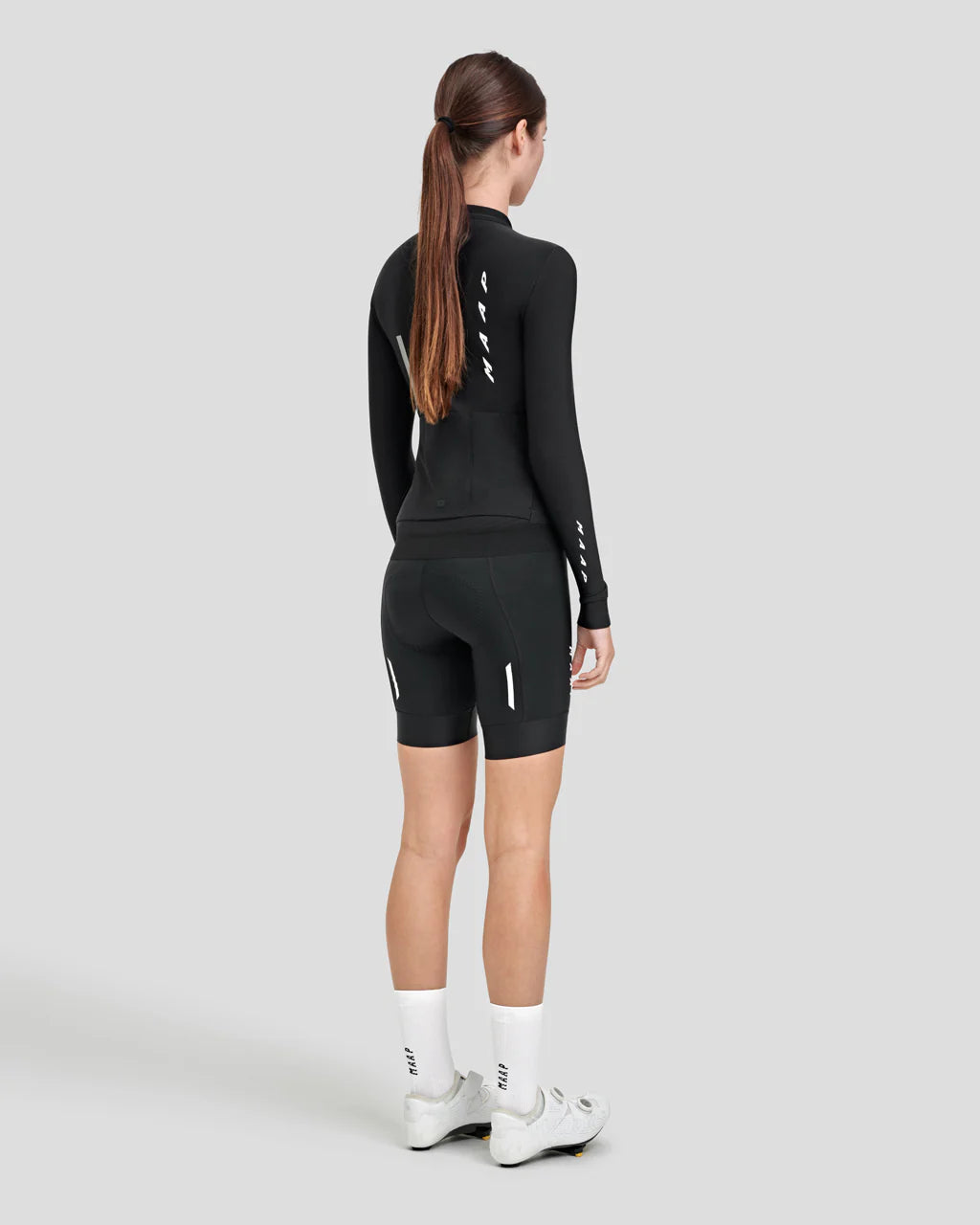 Maap Women's Evade Thermal LS Jersey 2.0 Radtrikot langarm Black