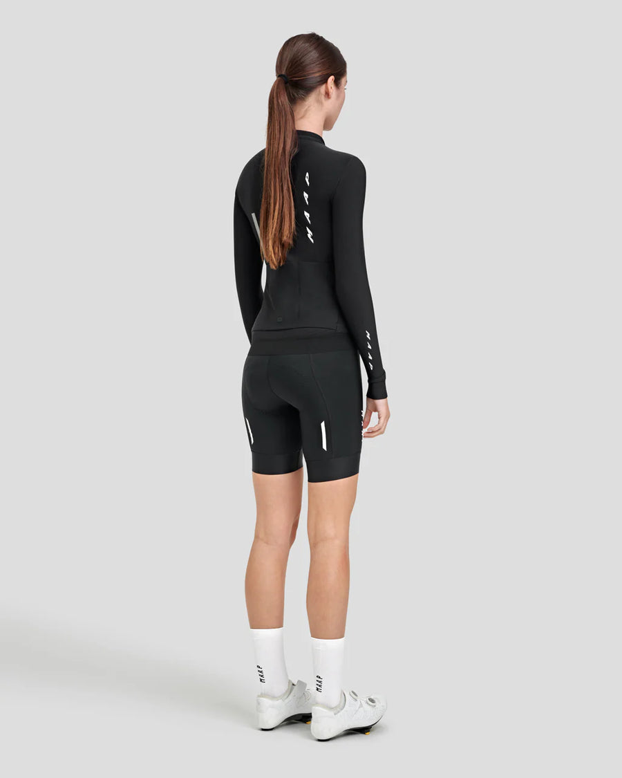 Maap Women's Evade Thermal LS Jersey 2.0 Radtrikot langarm Black