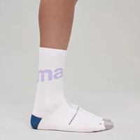 Maap Training Sock Radsocken White/Purple