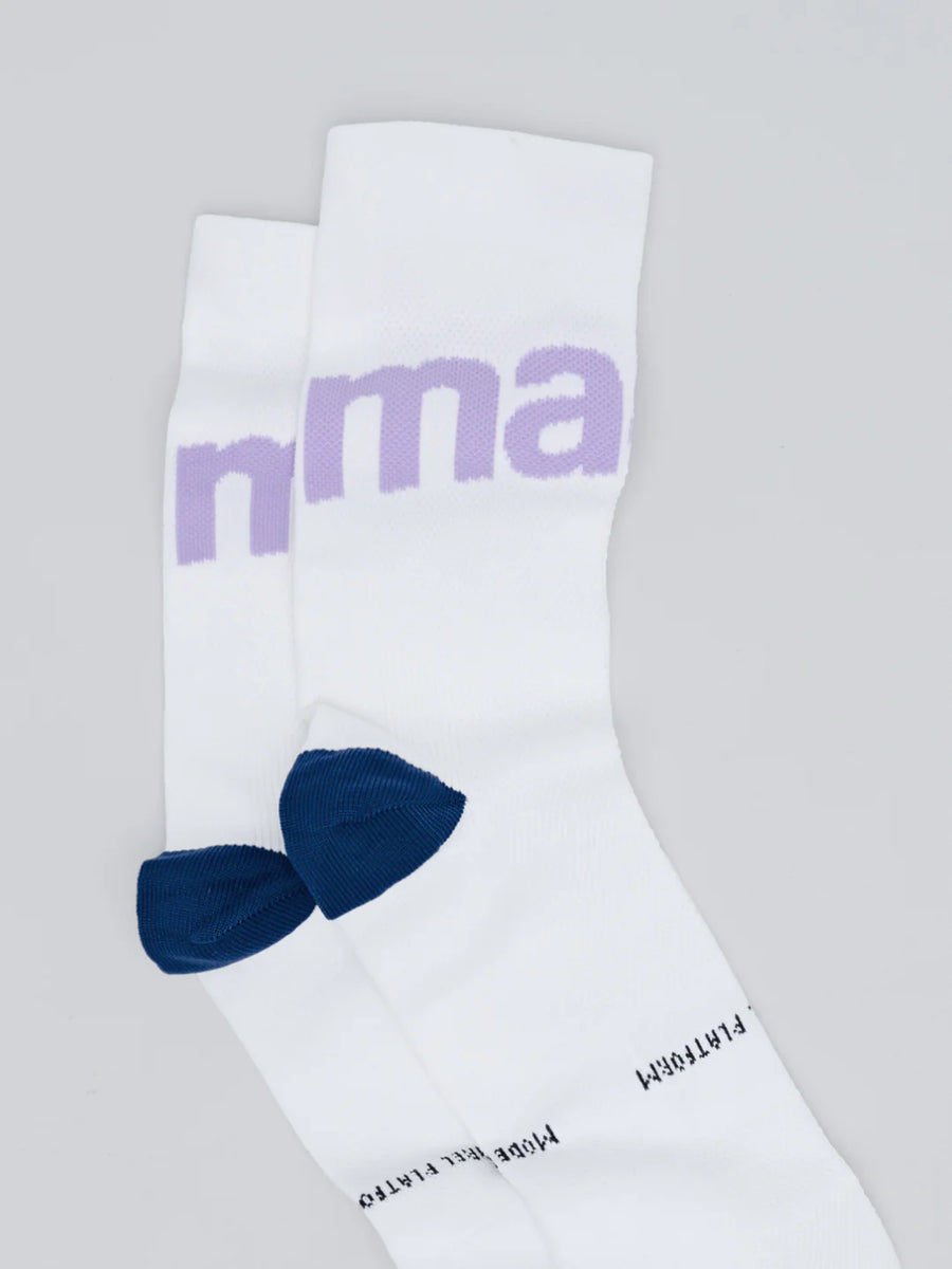 Maap Training Sock Radsocken White/Purple