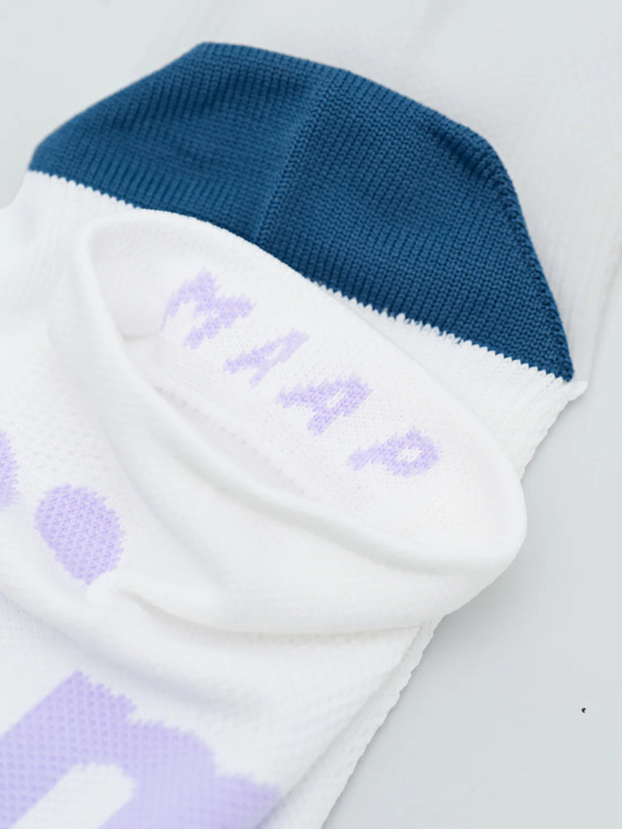 Maap Training Sock Radsocken White/Purple