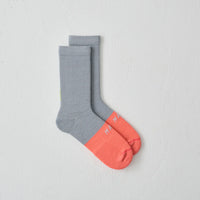 Maap Division Merino Sock Merino Radsocken Alloy/Tangelo