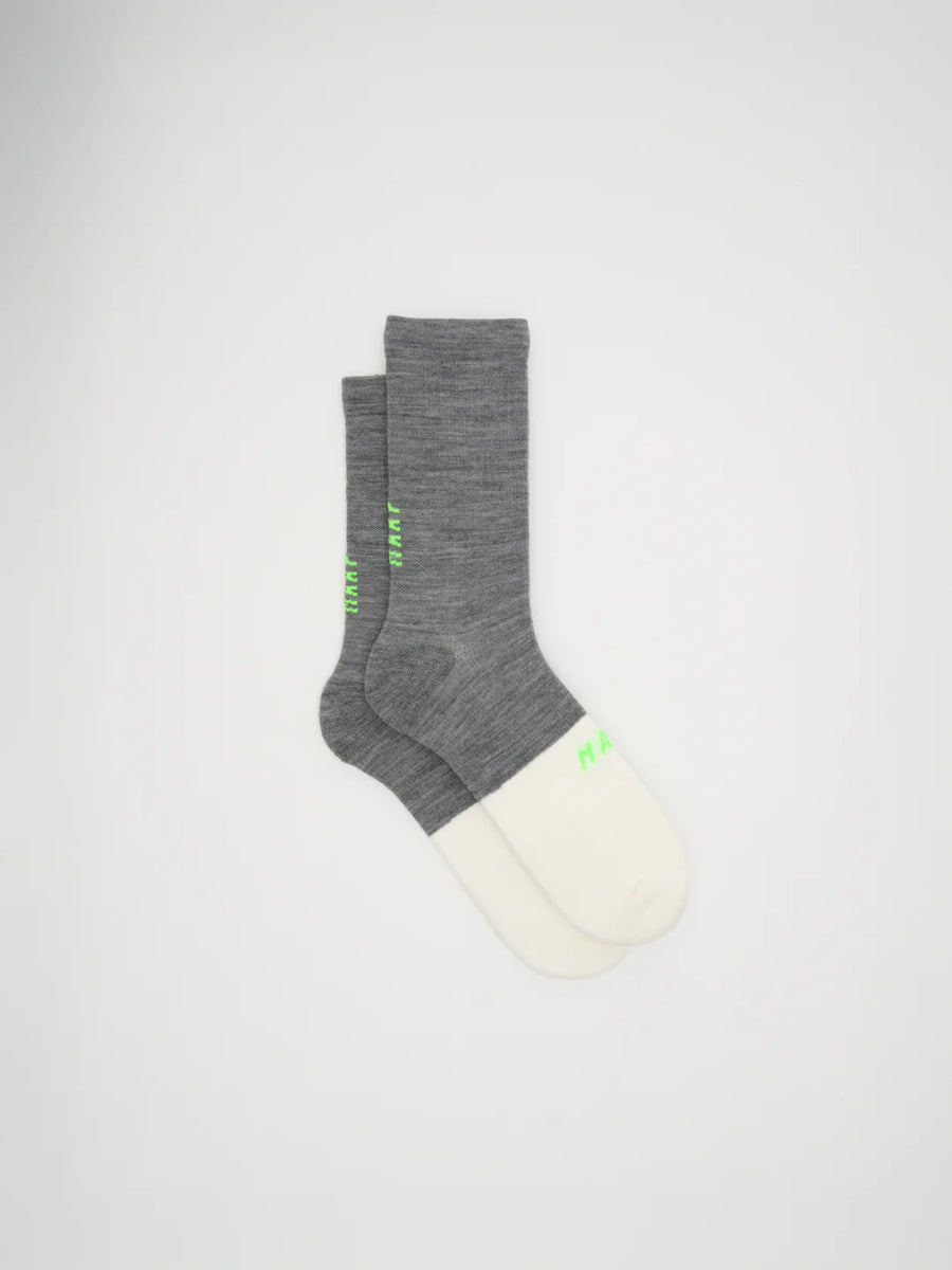 Maap Division Merino Sock Merino Radsocken Graystone