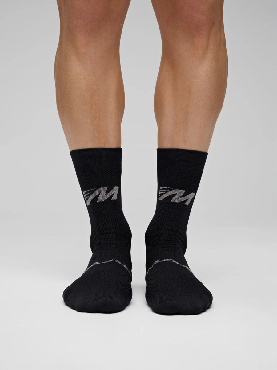 Maap The Drome Sock Radsocken Black
