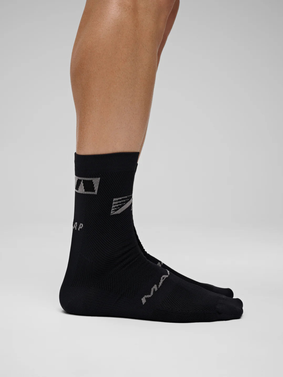 Maap The Drome Sock Radsocken Black