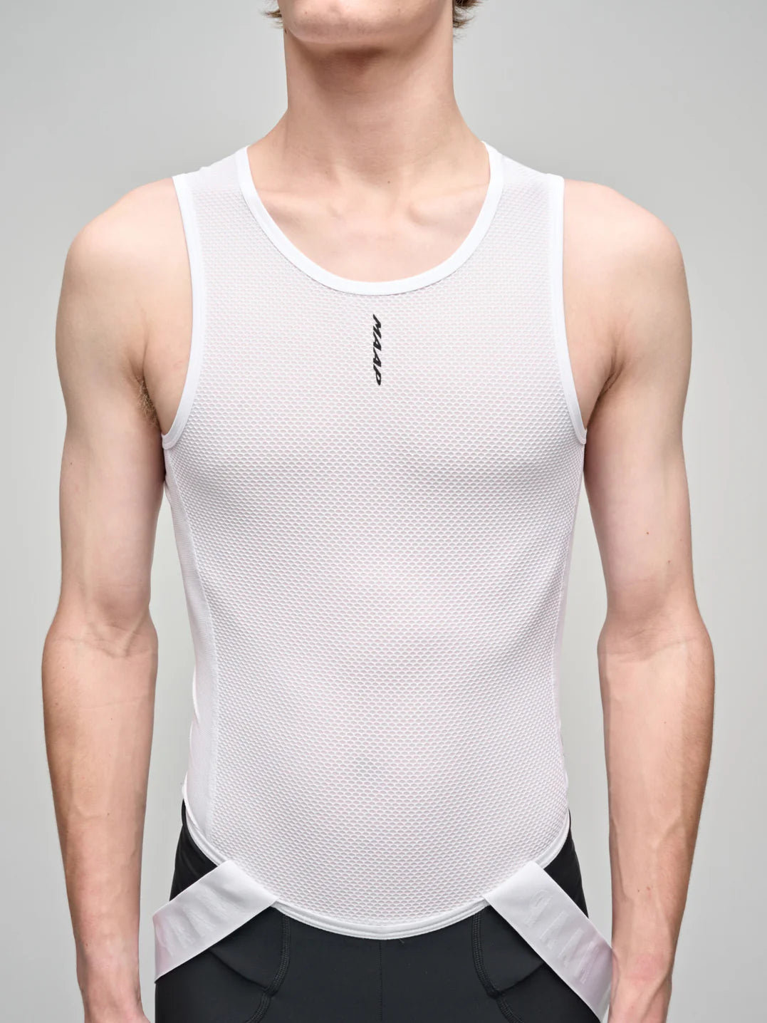 Maap Men's Team Mesh Base Layer Radunterhemd White