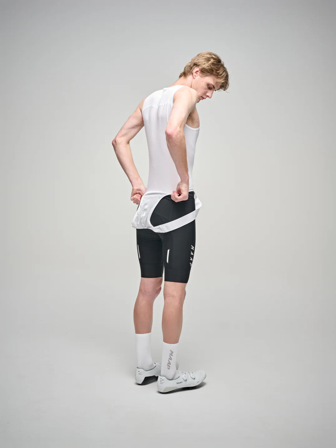 Maap Men's Team Mesh Base Layer Radunterhemd White