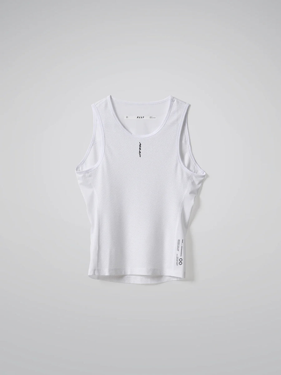 Maap Men's Team Mesh Base Layer Radunterhemd White