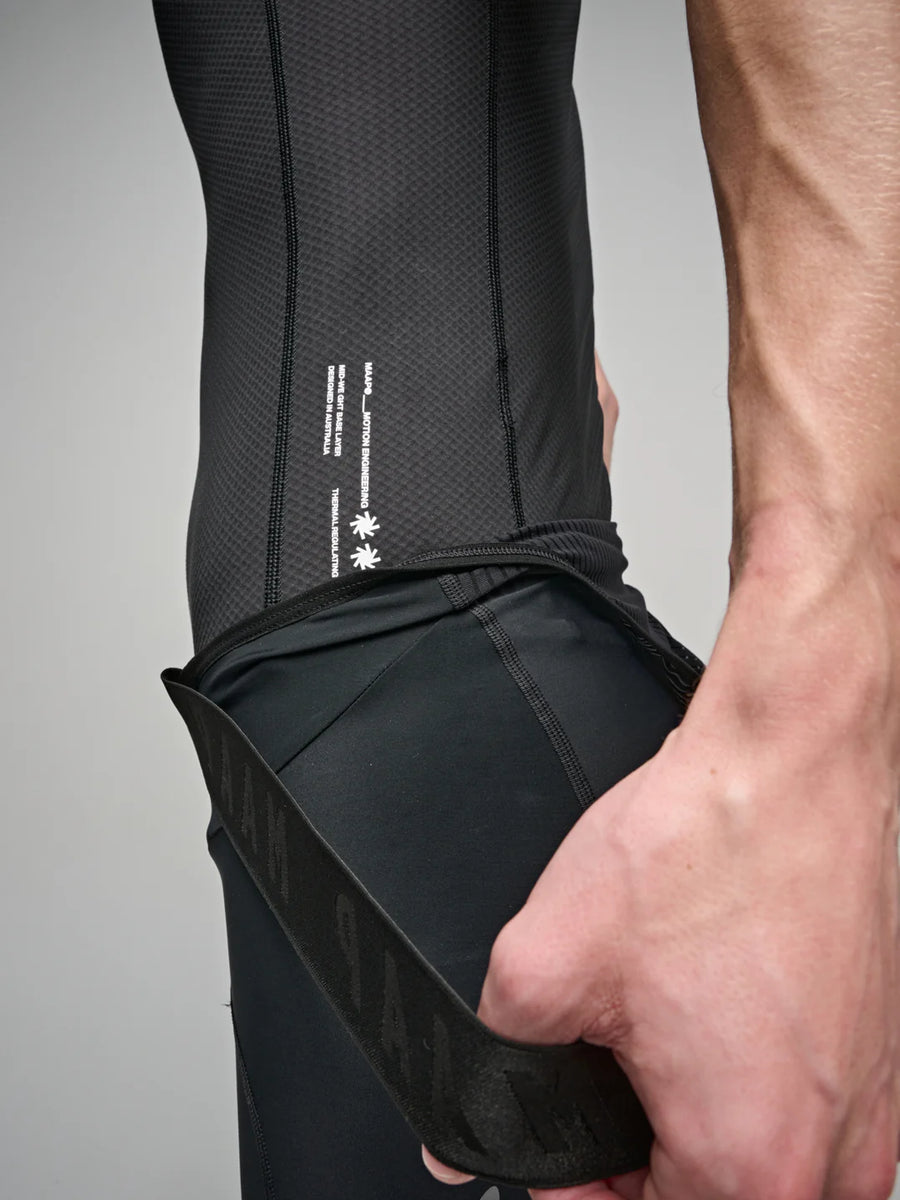 Maap Men's Team Midweight  Base Layer Radunterhemd Black