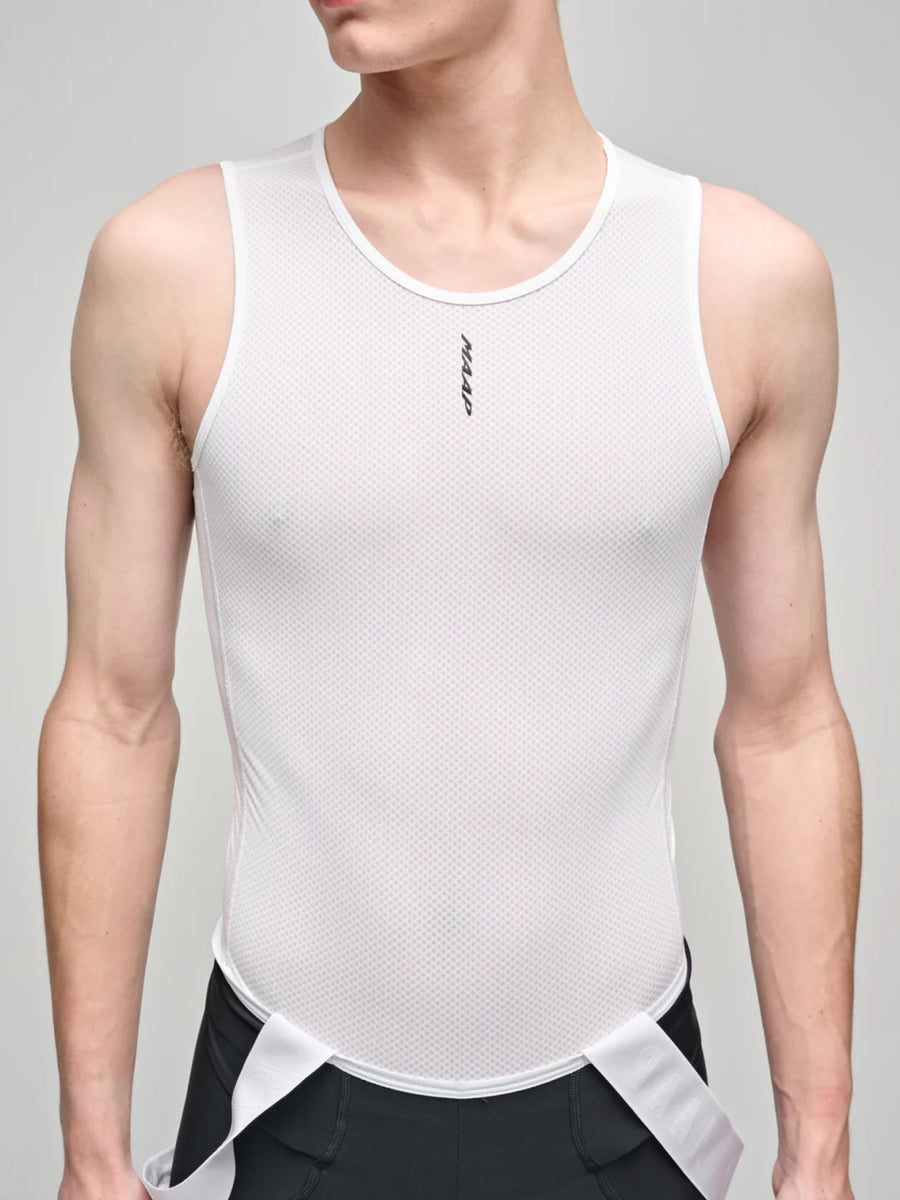 Maap Men's Team Midweight  Base Layer Radunterhemd White