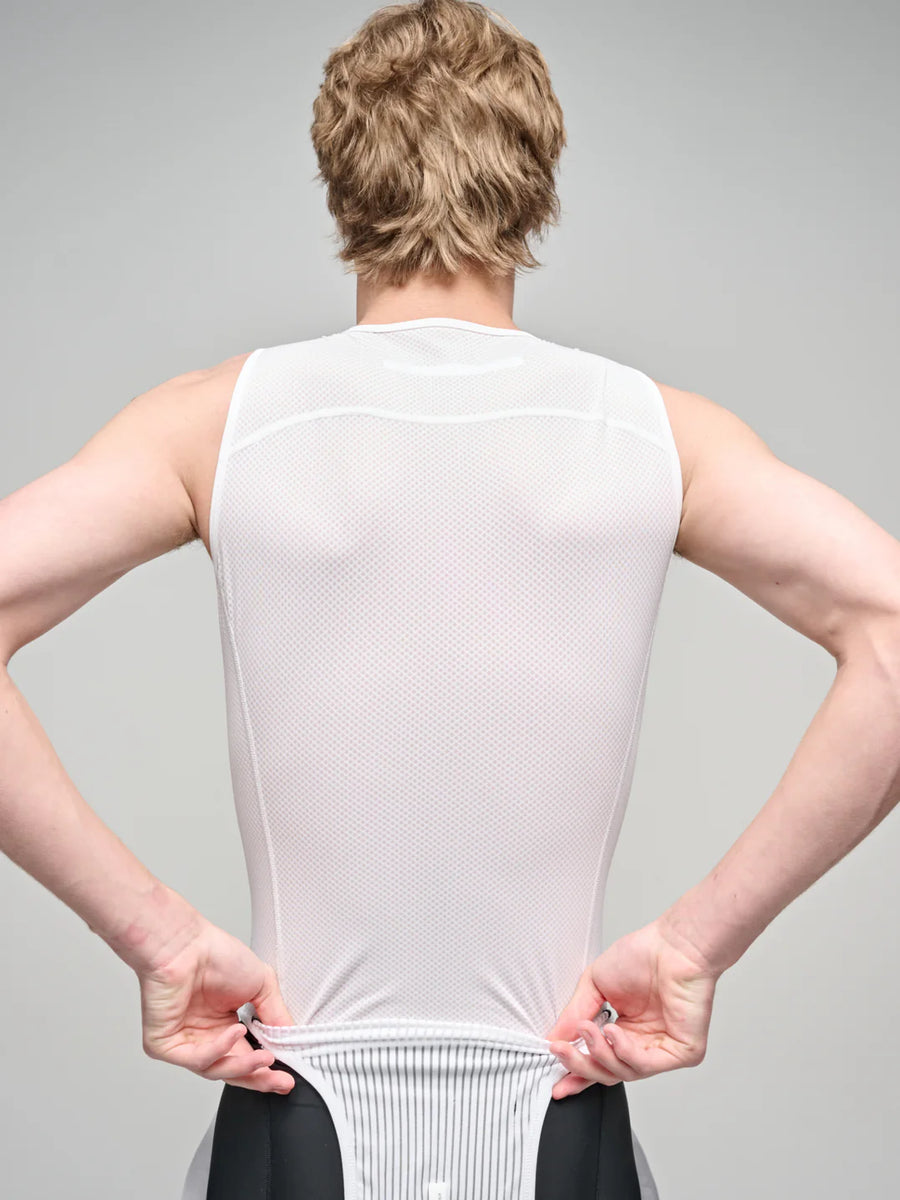 Maap Men's Team Midweight  Base Layer Radunterhemd White