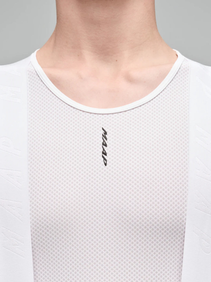 Maap Men's Team Midweight  Base Layer Radunterhemd White