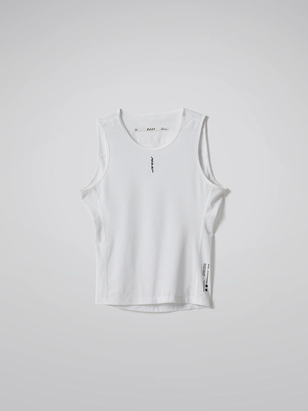 Maap Men's Team Midweight  Base Layer Radunterhemd White