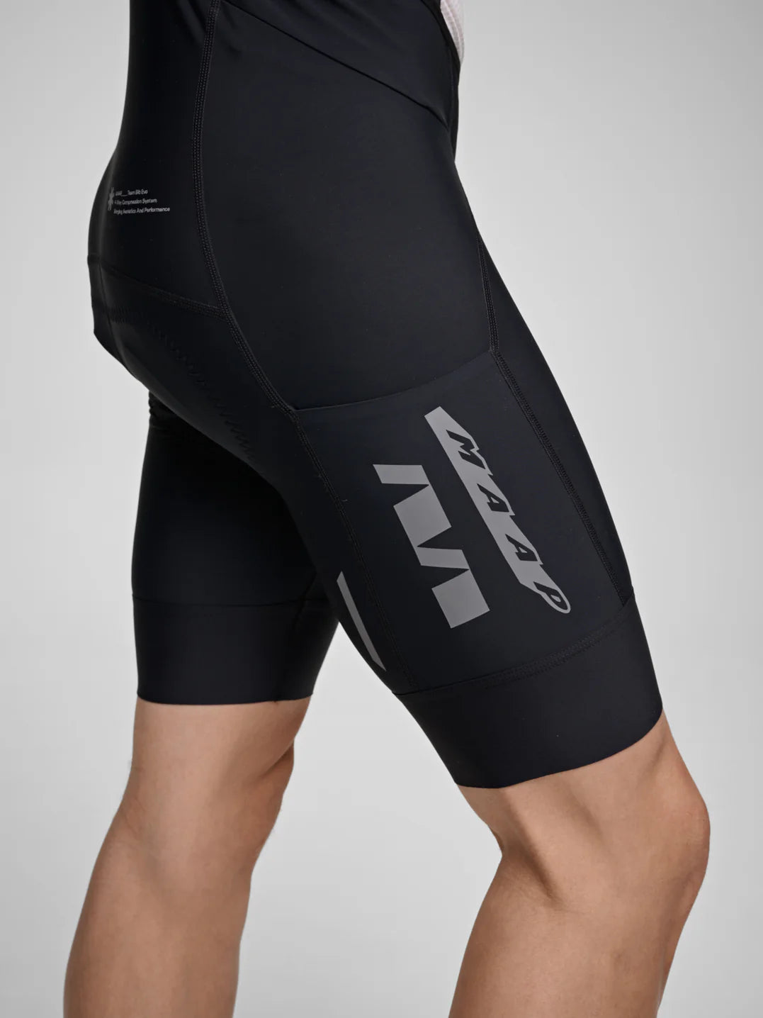 Maap Drome Team Bib Evo Cargo Men's Bib Short Radhose Black