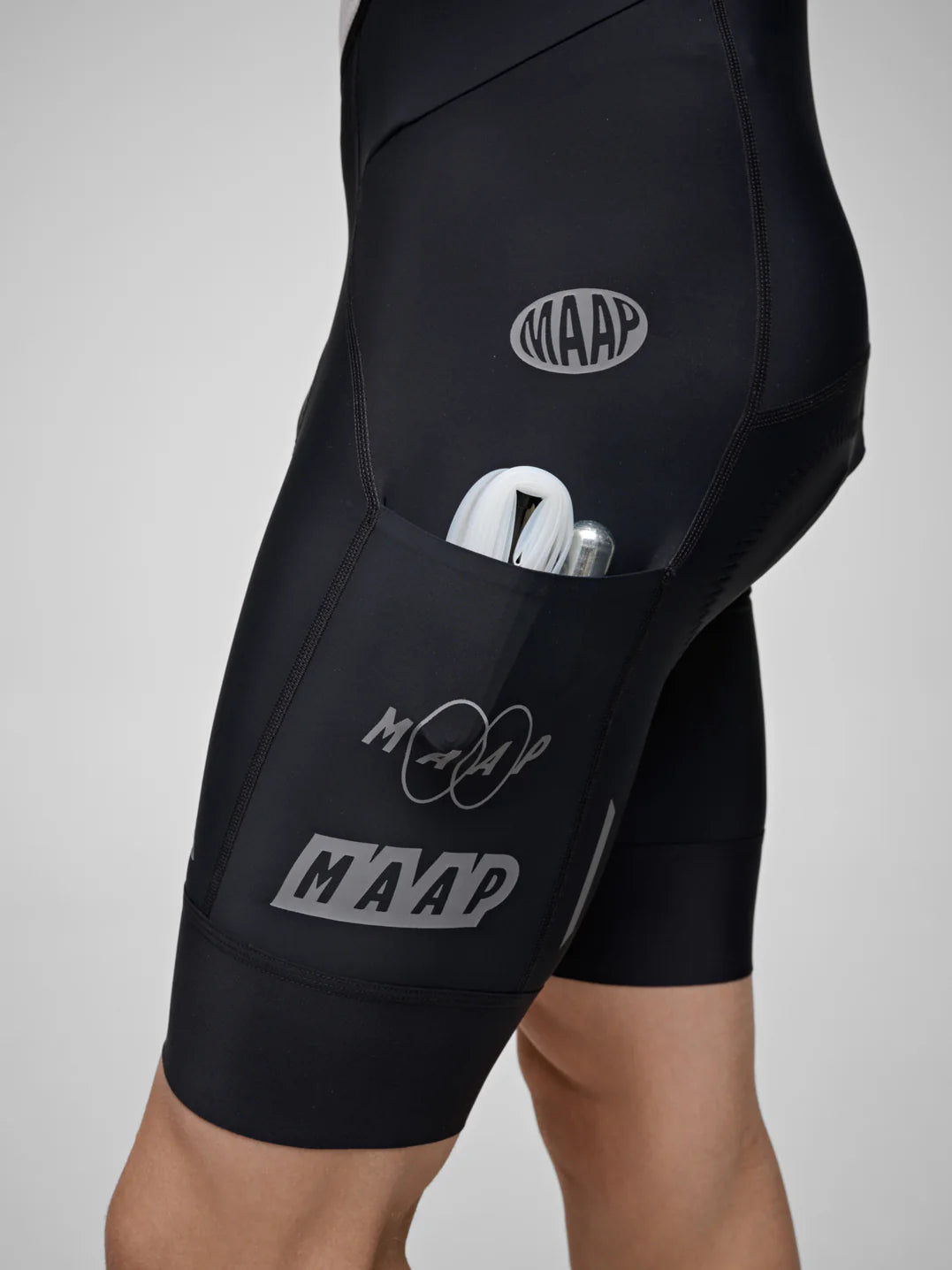 Maap Drome Team Bib Evo Cargo Men's Bib Short Radhose Black