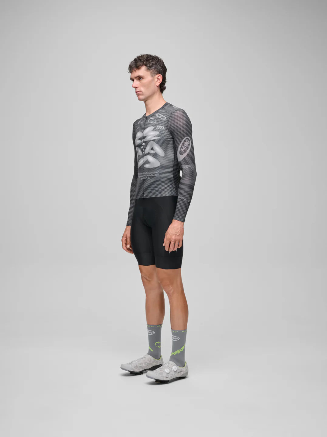 Maap Men's Spectrum Team Bib Evo Cargo Black Hologram