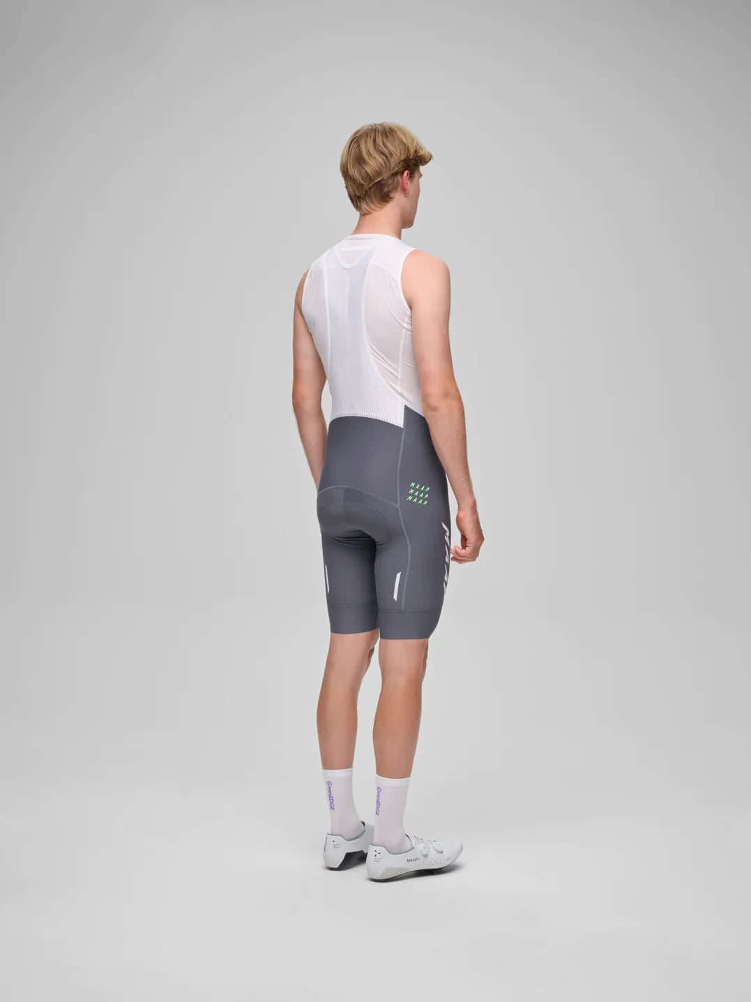 Maap Men's WorldTour 26 Team Bib Evo Odyssey White