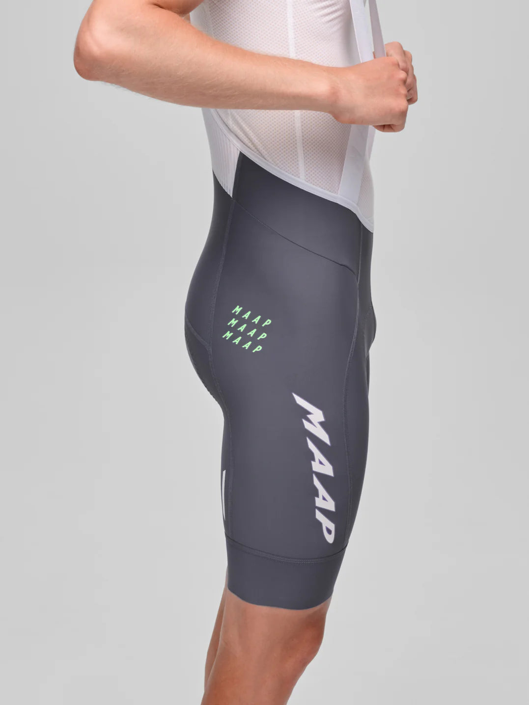 Maap Men's WorldTour 26 Team Bib Evo Odyssey White
