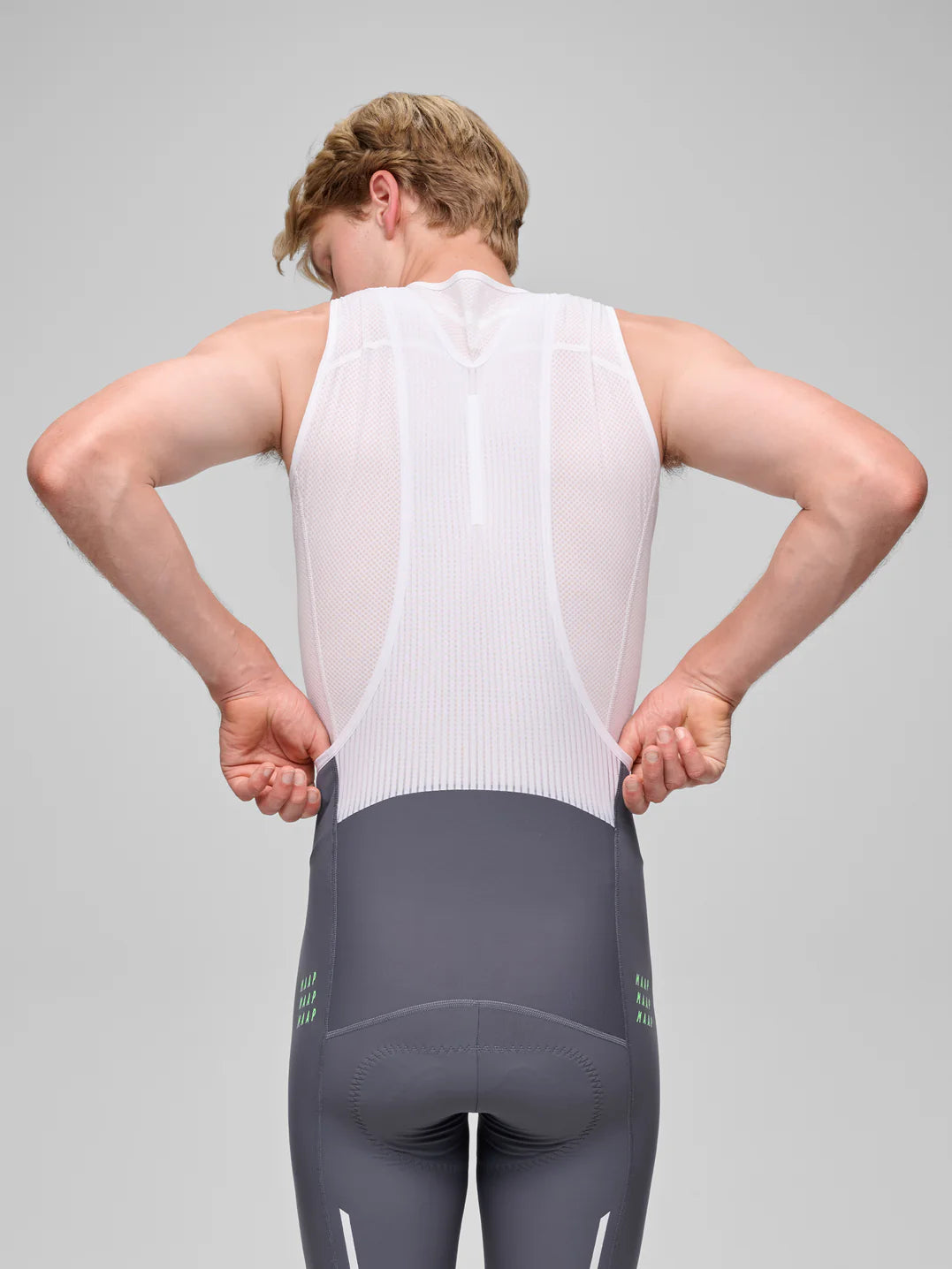 Maap Men's WorldTour 26 Team Bib Evo Odyssey White