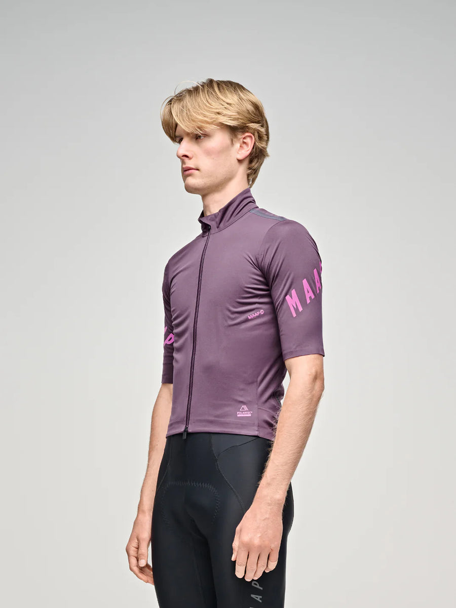 Maap Men's Elements Pro Race SS Jacket Fahrradjacke kurzarm Mulberry