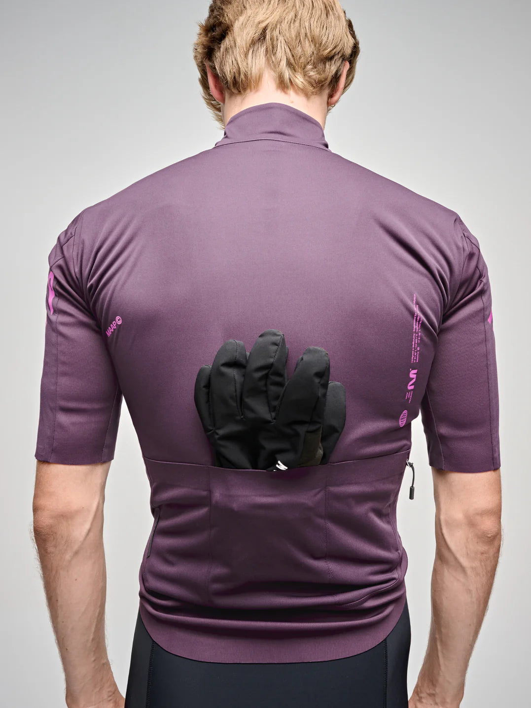 Maap Men's Elements Pro Race SS Jacket Fahrradjacke kurzarm Mulberry