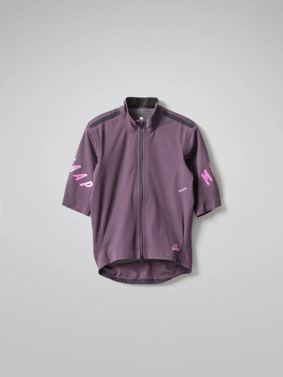 Maap Men's Elements Pro Race SS Jacket Fahrradjacke kurzarm Mulberry