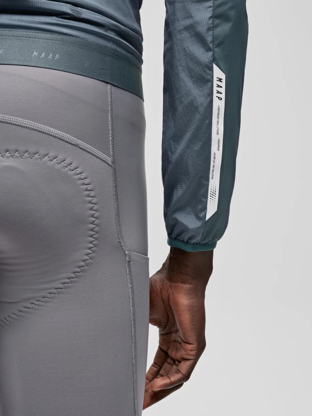 Maap Men's Team Flow Insulated Jacket Fahrradjacke Green Slate