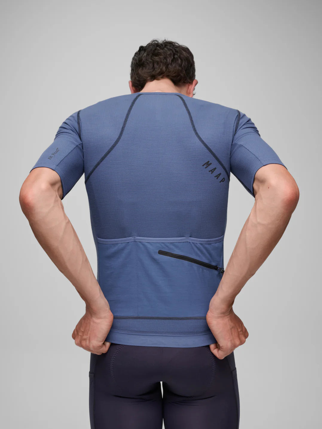 Maap Evade Pro Base Maillot de cyclisme pour homme Noir