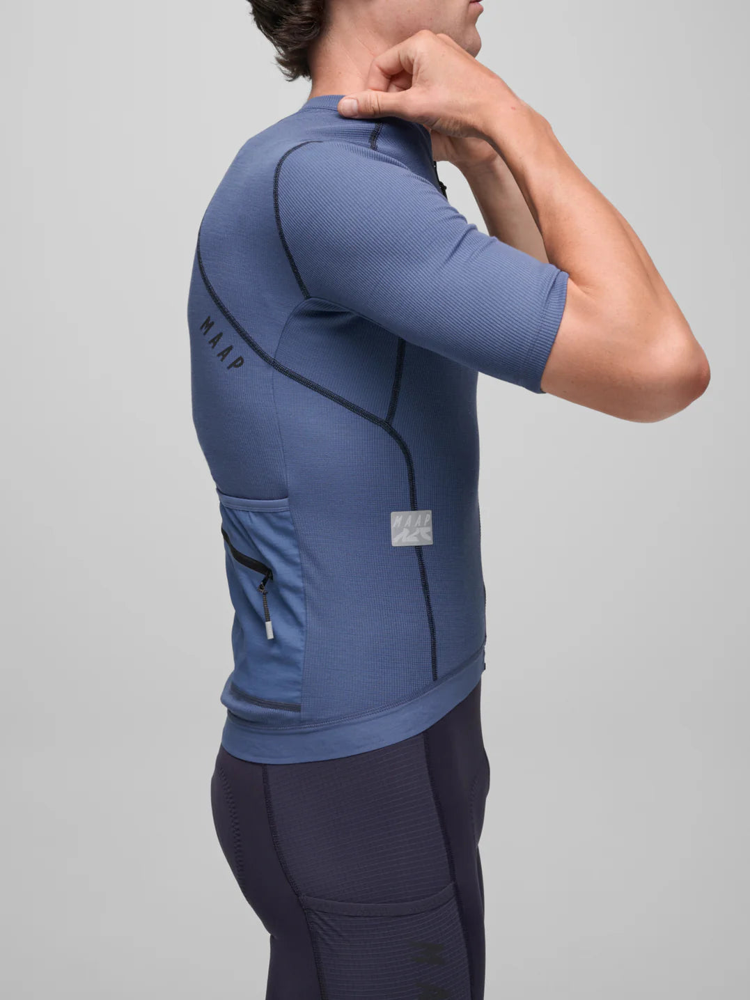Maap Evade Pro Base Maillot de cyclisme pour homme Noir