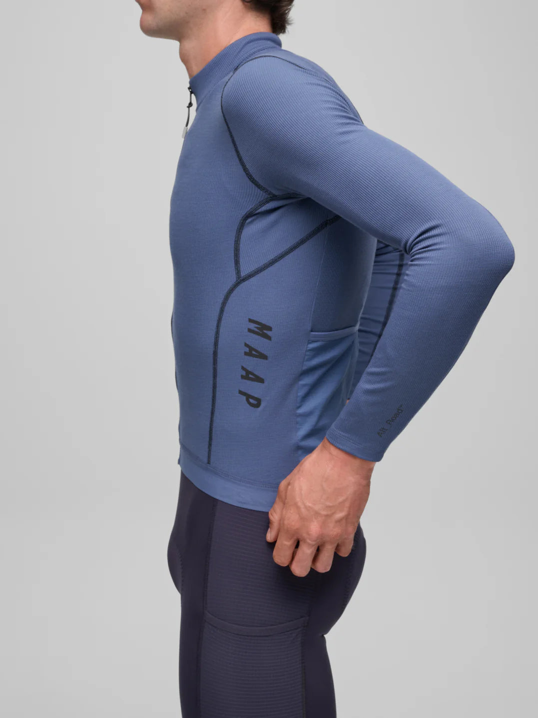 Maap Men's Alt_Road™ LS Jersey 2.0 Radtrikot langarm Bijou Blue
