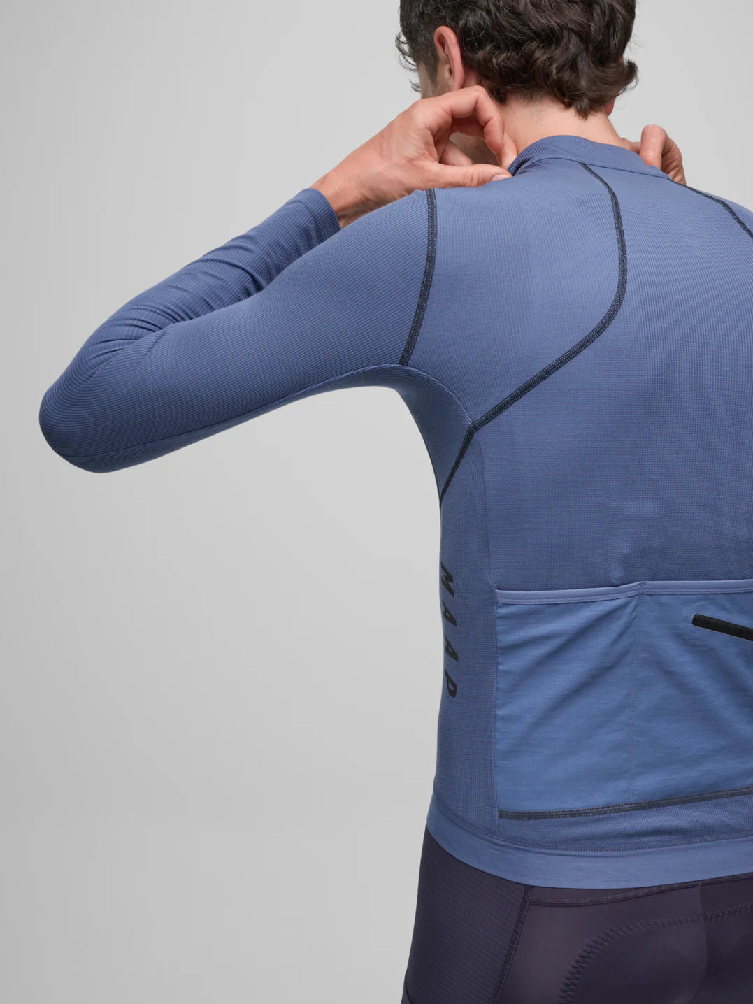 Maap Men's Alt_Road™ LS Jersey 2.0 Radtrikot langarm Bijou Blue