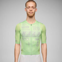 Maap Men's Drome Pro Air Jersey 3.0 Radtrikot Foam Green