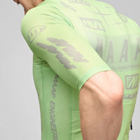 Maap Men's Drome Pro Air Jersey 3.0 Radtrikot Foam Green