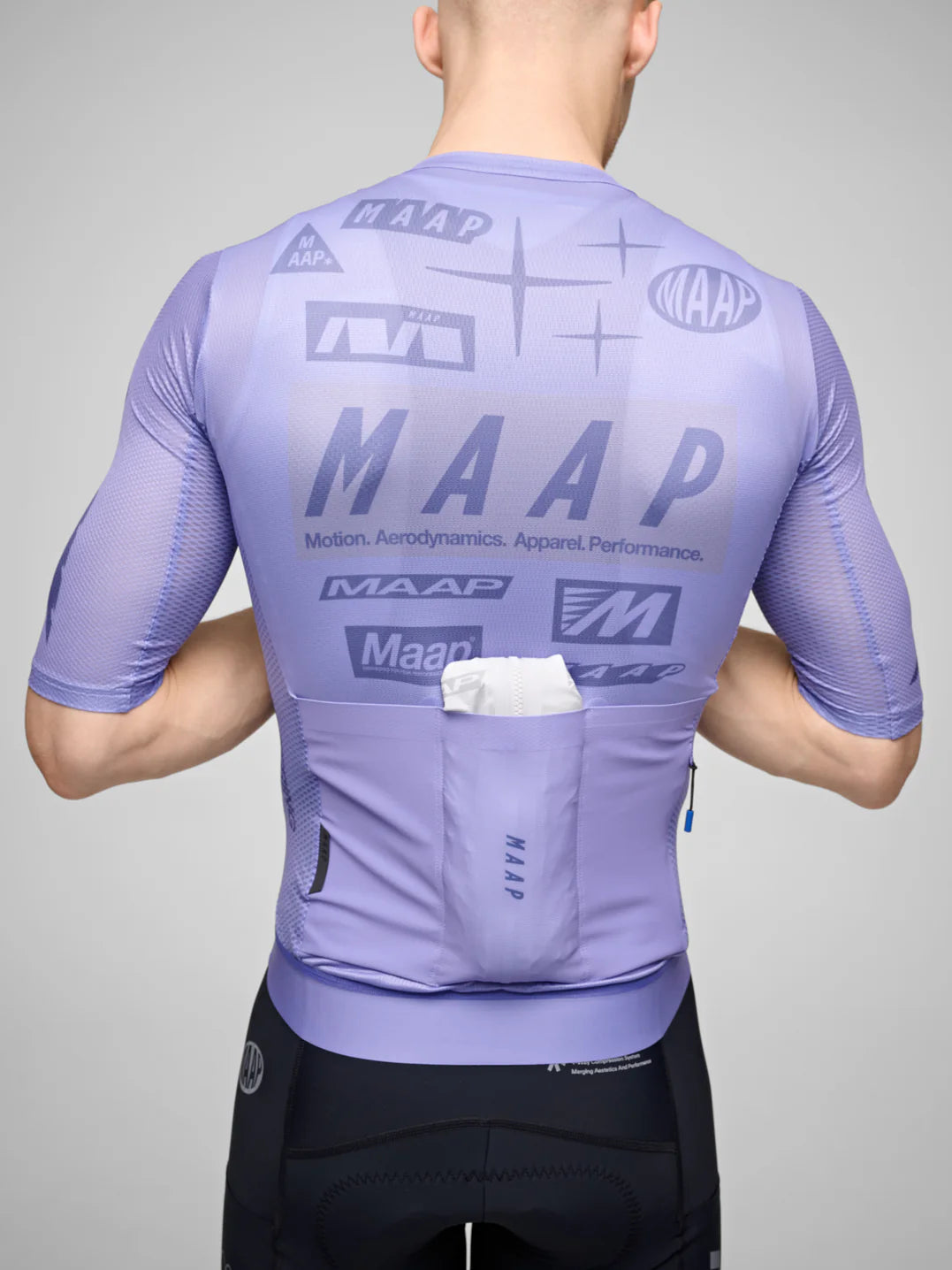 Maap Men's Drome Pro Air Jersey 3.0 Radtrikot Lavender