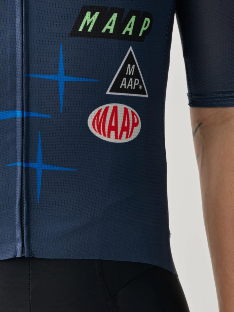 Maap Men's Drome Pro Air Jersey 3.0 Radtrikot Midnight