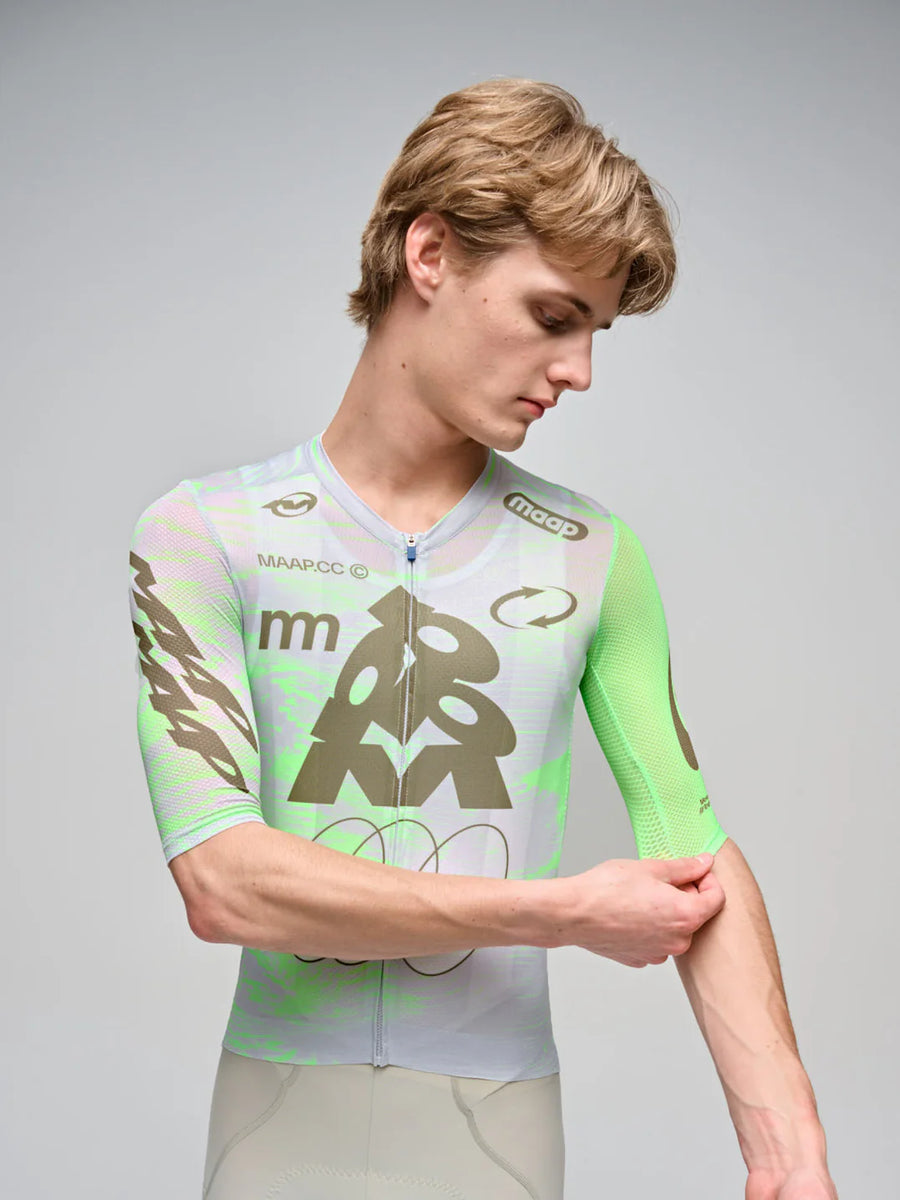 Maap Men's Chroma Pro Air Jersey 3.0 Radtrikot Lime Crush